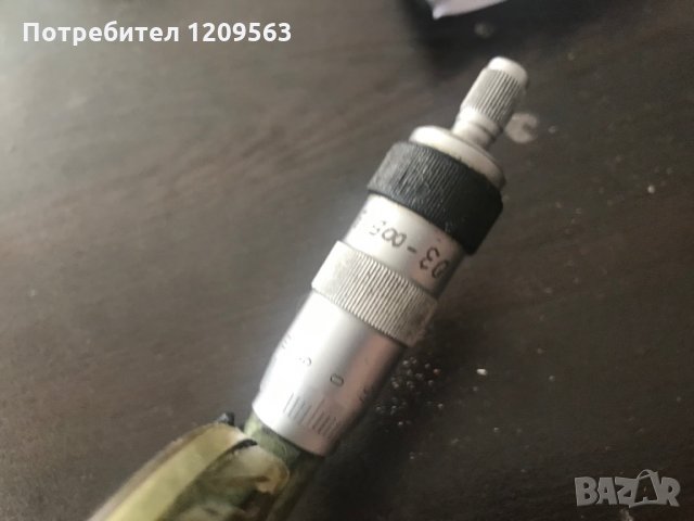 Немски Микрометър  mauser 25-50мм, снимка 4 - Стругове - 29583883