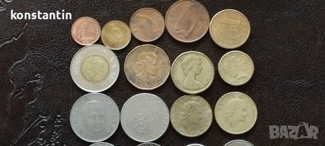ЛОТ 21 МОНЕТИ ЦЯЛ СВЯТ, снимка 2 - Нумизматика и бонистика - 39927918
