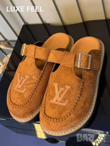 Louis Vuitton ⚜️Дамски Чехли 36-41н , снимка 6 - Чехли - 56010176