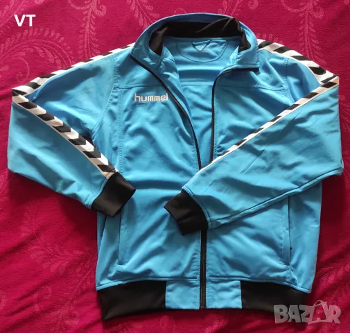 Спортно мъжко горнище Hummel, снимка 2 - Спортни дрехи, екипи - 49553652