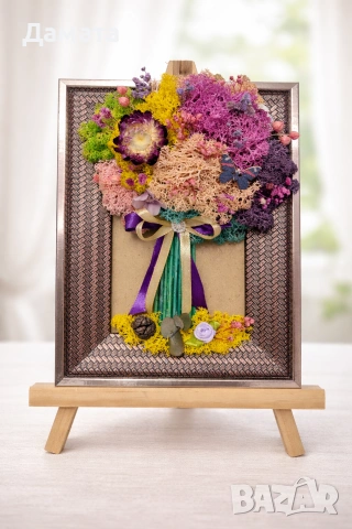 Картини букети/Дървото на живота/моливник и други със скандинавски мъх