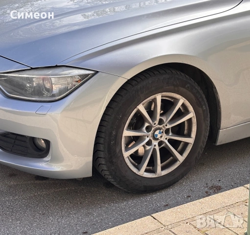 Оригинални джанти BMW 16" 7JX16 H2 със зимни гуми Debica Frigo HP2 8mm грайфер made in France.