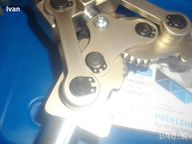 Нова Немска Голяма Ръчна Радиална Преса За Фитинги ТН Профил До 32мм-С Челюсти 16мм-32мм-PIPETECH , снимка 14 - Други инструменти - 44493292