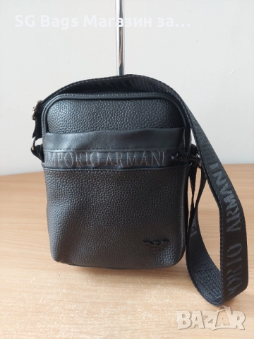 Мъжка чанта Calvin klein,Hugo boss,Armani мъжка чанта код 101, снимка 11 - Чанти - 45023290