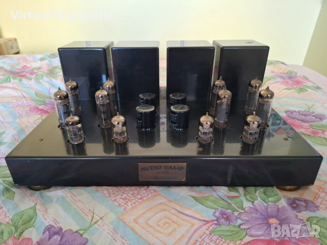 AudioVamp около 10w class A стерео усилвател - крайно стъпало, снимка 2 - Ресийвъри, усилватели, смесителни пултове - 54309681