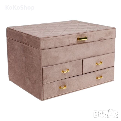 Кутия за бижута-25x19x16 см./органайзер за бижута, снимка 4 - Други - 52151757