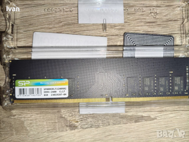 RAM Памет за компютър 8GB DDR4 2400MHz Silicon Power с гаранция