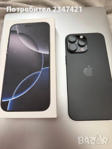 Iphone 16 Pro Max 256GB 100% батерия