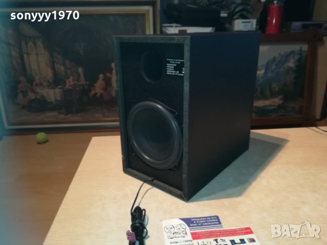 philips subwoofer 27х27х16см 1612201735, снимка 9 - Тонколони - 31142611