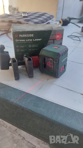 Parkside лазарен нивелир 