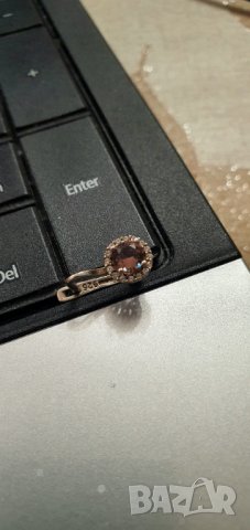 Сребърна обеца , снимка 4 - Обеци - 42000162