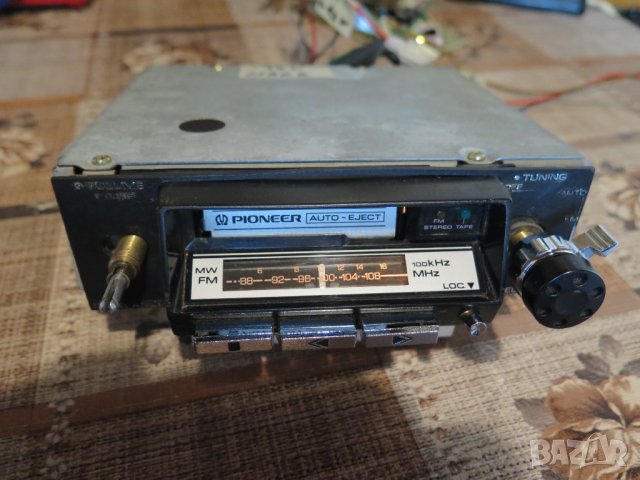 VINTAGE ,PIONEER KP-4000A CAR RADIO CASSETTE PLAYER ,1977г, снимка 1