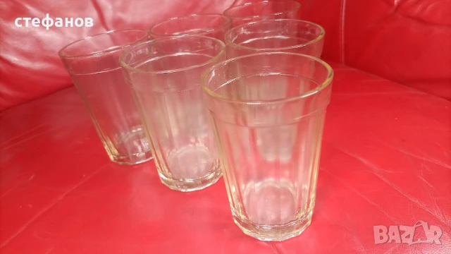 Руски дебелостенни стакани за чай, снимка 11 - Чаши - 50691184