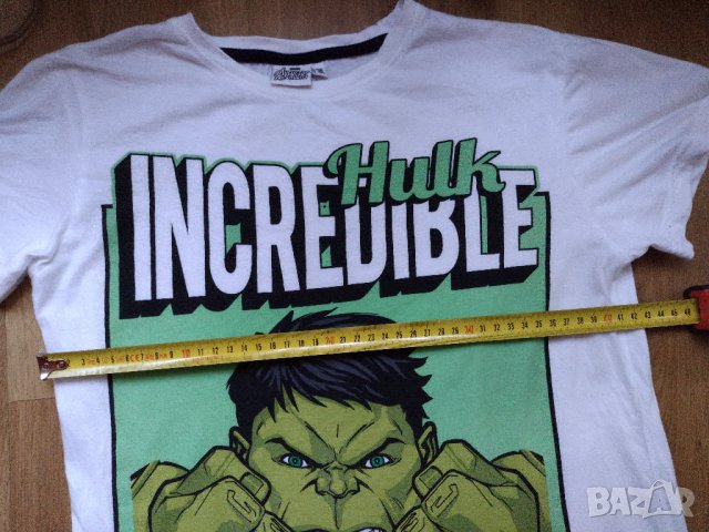 Marvel Avengers Hulk / Хълк - тениска за ръст 164см. , снимка 4 - Детски тениски и потници - 42861525