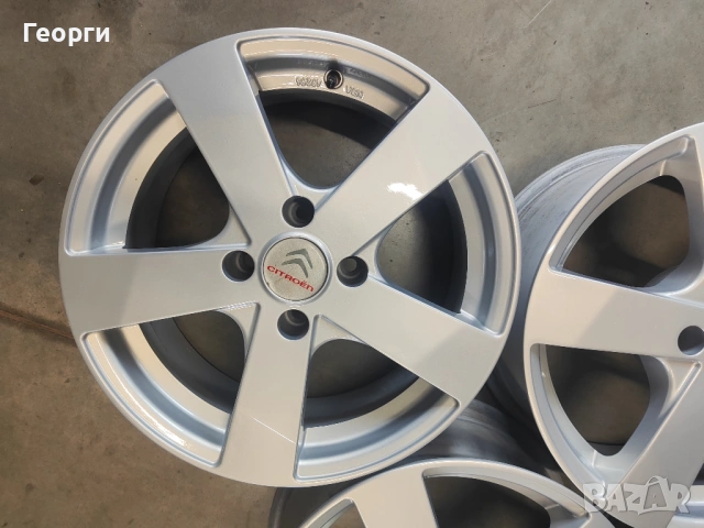 4бр. алуминиева джанта 4x108 16цола за Citroen, снимка 2 - Гуми и джанти - 54211346