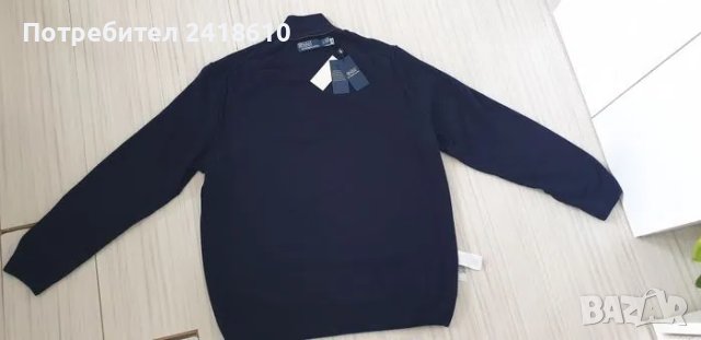 POLO Ralph Lauren Cardigan Merino Knitted Full Zip Mens Size L НОВО! ОРИГИНАЛ! Мъжка Вълнена Жилетка, снимка 11 - Пуловери - 47979436