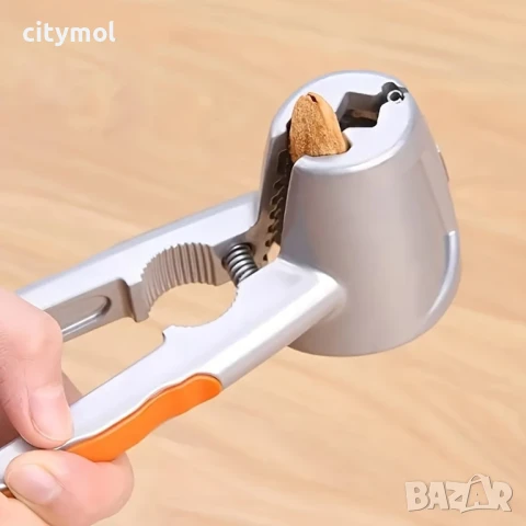 Лешникотрошачка, алуминиева сплав, 18 x 9 см, снимка 2 - Аксесоари за кухня - 50813859