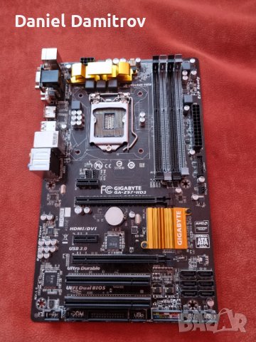 GIGABYTE GA-Z97-HD3 дъно, снимка 2 - Дънни платки - 44495326