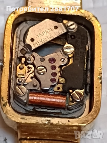 позлатен часовник Accurist, снимка 6 - Дамски - 52958559