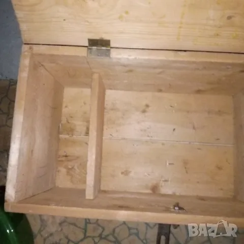 Дървен сандък за инструменти , снимка 4 - Куфари с инструменти - 48587140