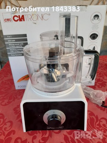 Кухненски робот Clatronic, снимка 7 - Кухненски роботи - 30214095