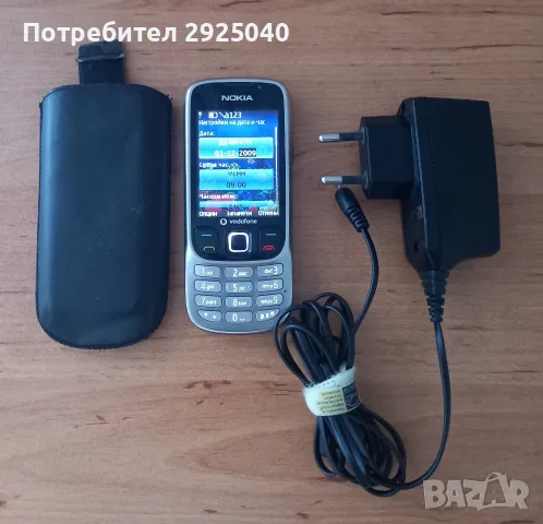 Телефон Нокия с калъф и зарядно., снимка 2 - Nokia - 55778588