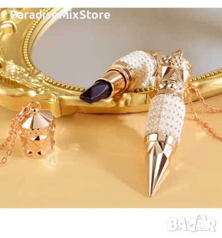 Трицветно водоустойчиво матово червило хидратант, снимка 3 - Декоративна козметика - 49912234