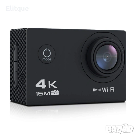 Екшън камера 4K HD WI-FI, снимка 3 - Камери - 53102465