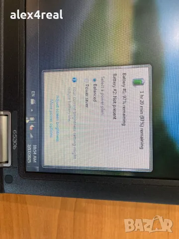 Продавам почти перфектен малък лаптоп HP6530b., снимка 3 - Лаптопи за работа - 49161709