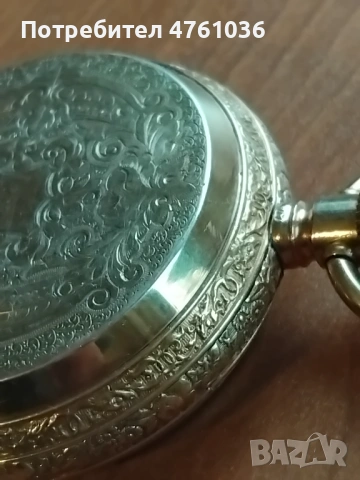 Позлатен джобен часовник "Elgin" с кюстек , снимка 15 - Антикварни и старинни предмети - 54055761