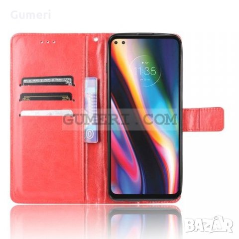 Moto G 5G Plus Калъф тип тефтер , снимка 10 - Калъфи, кейсове - 31018522