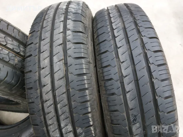 2бр.летни гуми HANKOOK 185/80/14C 102R DOT 0918, снимка 2 - Гуми и джанти - 48960920