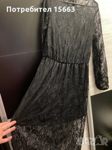 Дантелена рокля -44 размер н&M, снимка 2 - Рокли - 30178667