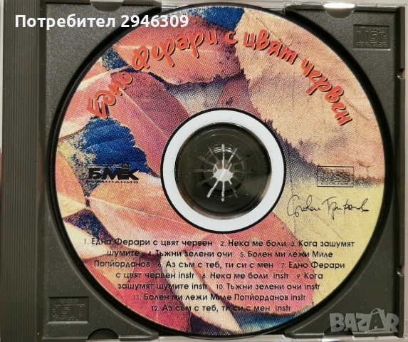Слави Трифонов - Едно ферари с цвят червен(1997), снимка 3 - CD дискове - 54224269