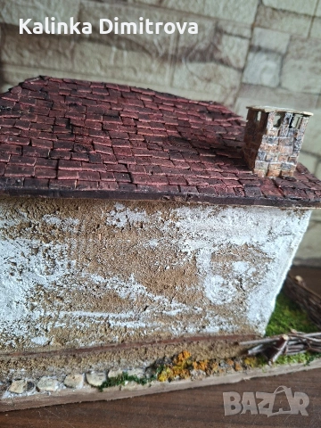 Макет на стара къща,съхранила духа на времето., снимка 17 - Декорация за дома - 53948713