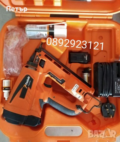 Paslode пистолет такер за пирони игли 