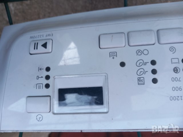 Продавам преден панел с платка  за пералня Electrolux EWF12270W, снимка 2 - Перални - 39316414
