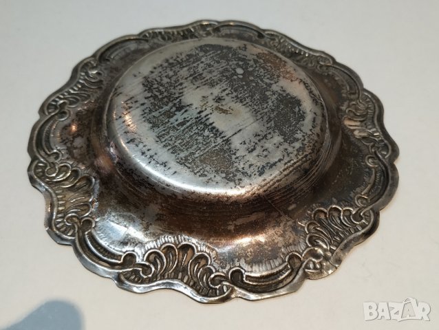 Сребърна купичка, снимка 6 - Антикварни и старинни предмети - 29935492