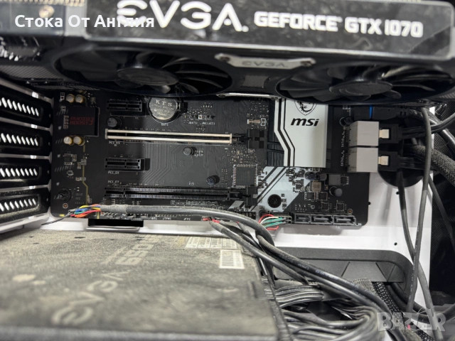 Компютър настолен - CPU intel i5-6500 / GTX-1070/SSD500GB/RAM32GB DDR4, снимка 11 - Геймърски - 53882999