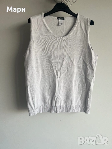 Сет дънки Mango premium, топ Mango, още един памучен топ, снимка 8 - Комплекти - 53947713