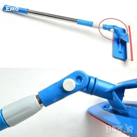 Микрофибърна Стъклочистачка моп - BLC MOP, снимка 3 - Мопове, кофи, четки и метли - 48358864