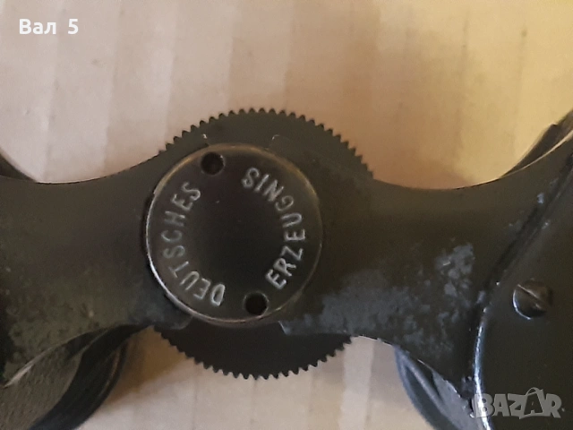 Стар бинокъл O H MEDER - Германия с кожен калъф, снимка 5 - Антикварни и старинни предмети - 53912641