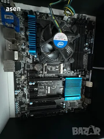 дънна платка Gigabyte GA-Z77X-D3H Intel Z77 LGA 1155 и процесор i72600