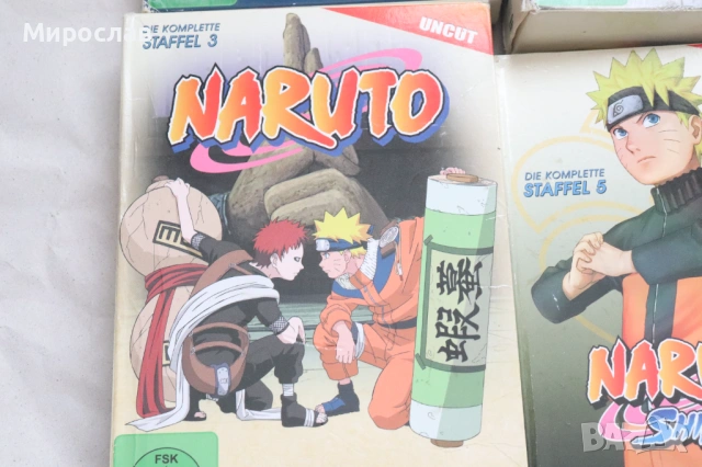 NARUTO CD DVD VIDEO ДИСК АНИМЕ ФИЛМ АНИМАЦИЯ ЛОТ 15 БР., снимка 6 - DVD филми - 53982424