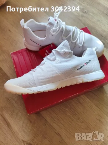 Мъжки маратонки,Reebok,оргинални,бели, снимка 4 - Маратонки - 56149316