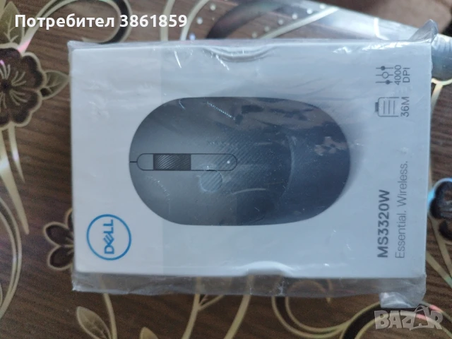 Dell MS3320w безжична мишка