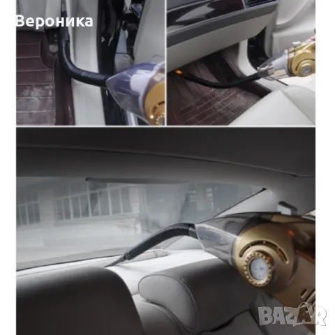 Преносима авто - Прахосмукачка - 100W - AUTO CLEAN 5B - С маркуч за измерване на гуми , снимка 6 - Аксесоари и консумативи - 48088684