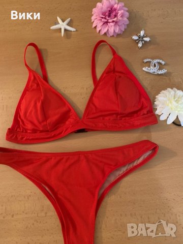Нов червен бански, снимка 5 - Бански костюми - 30562797