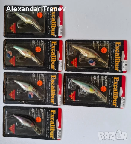 Воблери-BOMBER,REBELExcalibur,BANDIT, снимка 2 - Такъми - 51379132