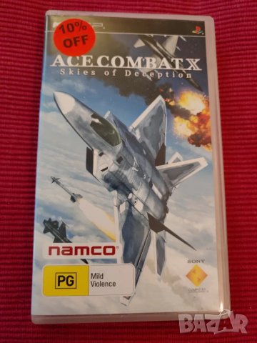 SONY PSP, игра ACE COMBAT X Skies of Deception. 